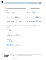 G2 M5 Homework Solutıons Lesson 5