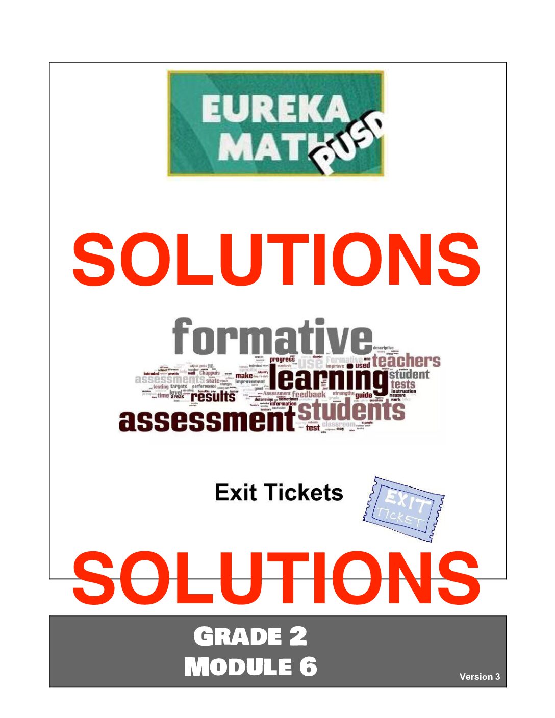 G2 M6 Exit Tickets Solutıons