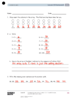 G2 M6 Homework Solutıons Lesson 19