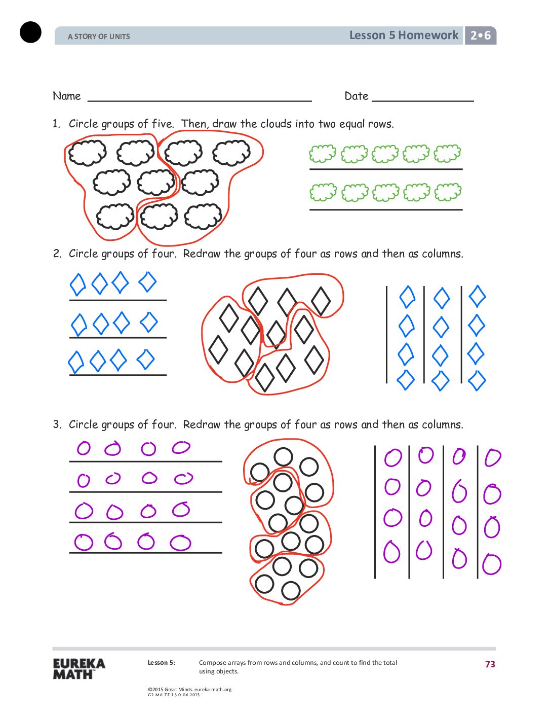 G2 M6 Homework Solutıons Lesson 5