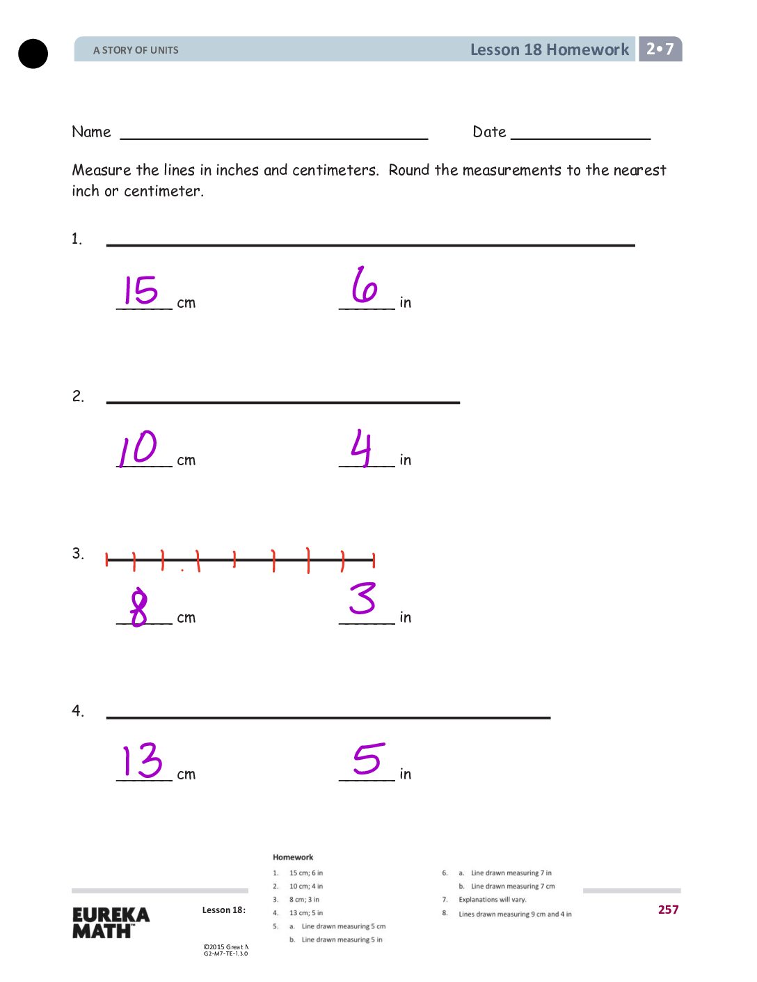 G2 M7 Homework Solutıons Lesson 18