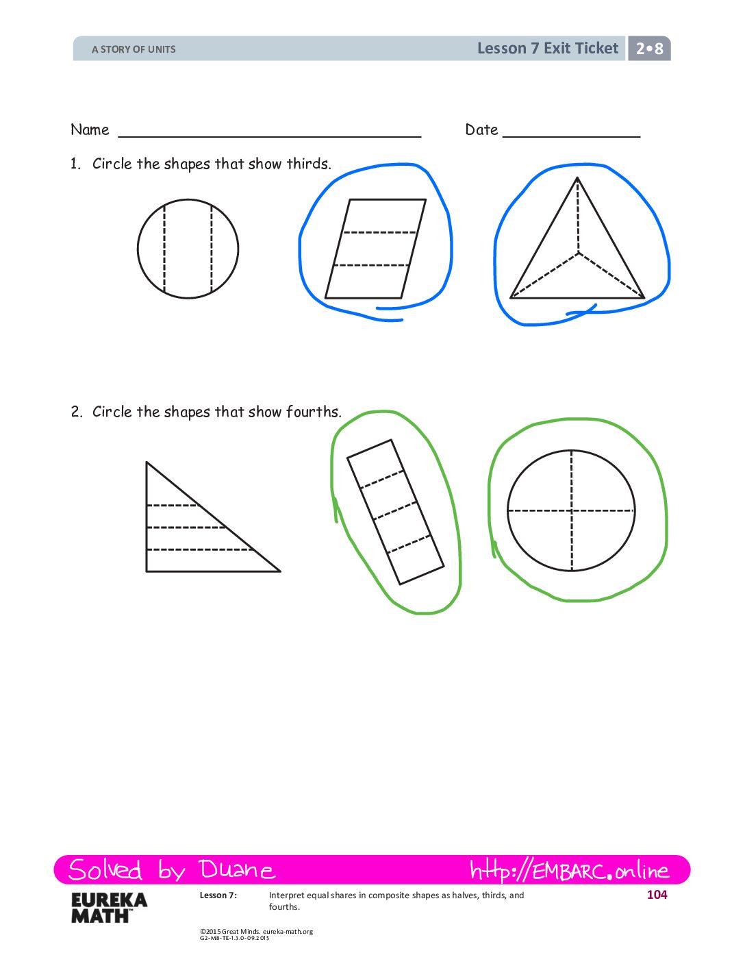 G2 M8 Exitticket Lesson 07