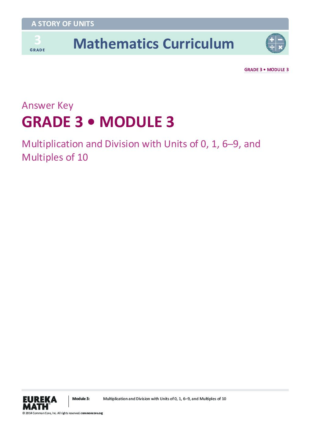 G3 M3 Answer Key
