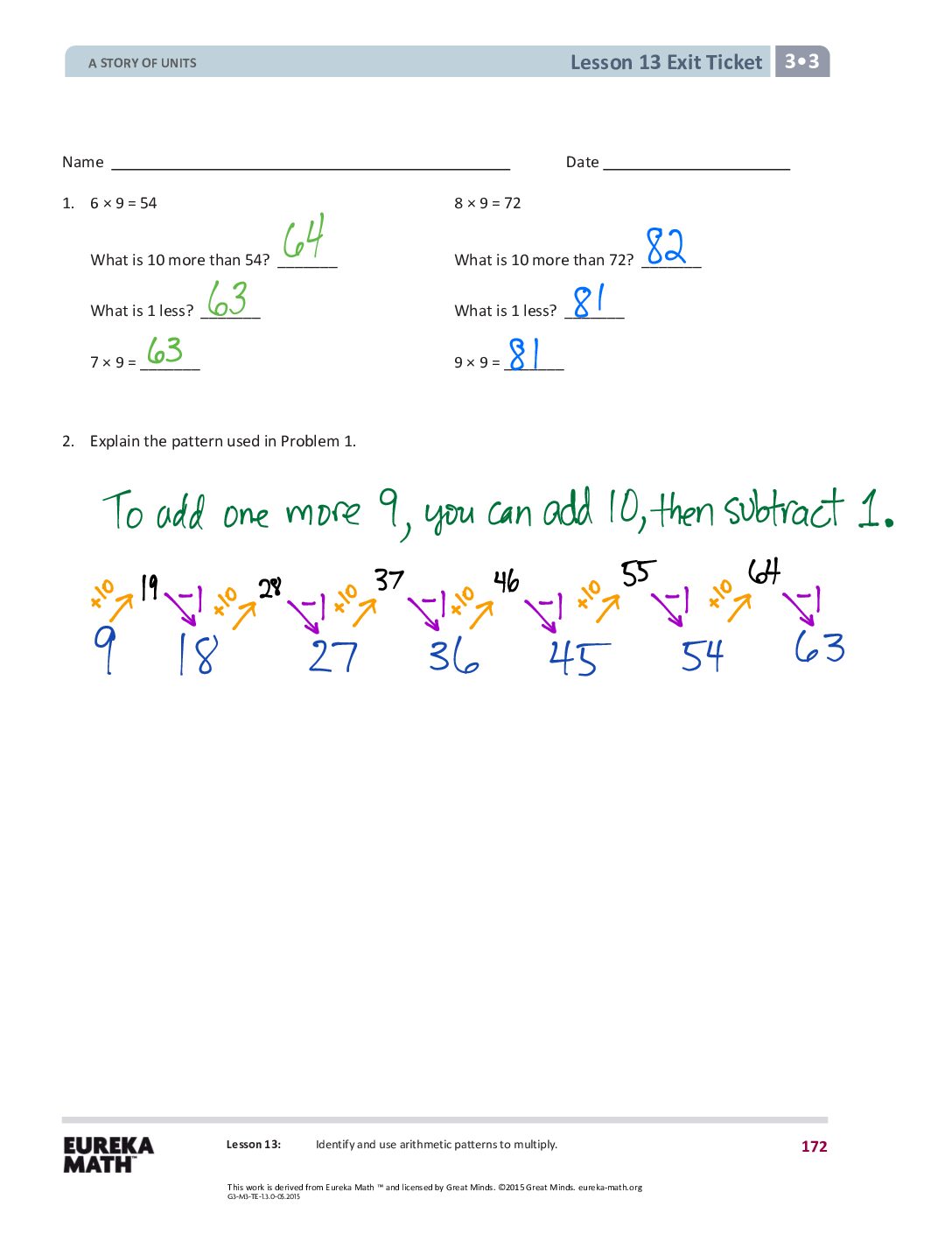 G3 M3 Exitticket Lesson13
