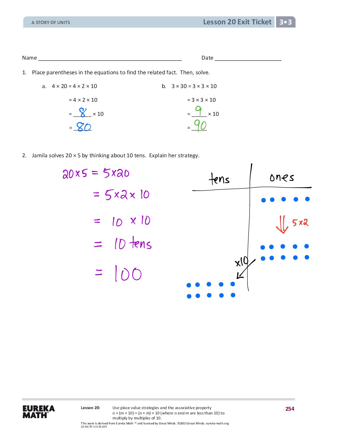 G3 M3 Exitticket Lesson20