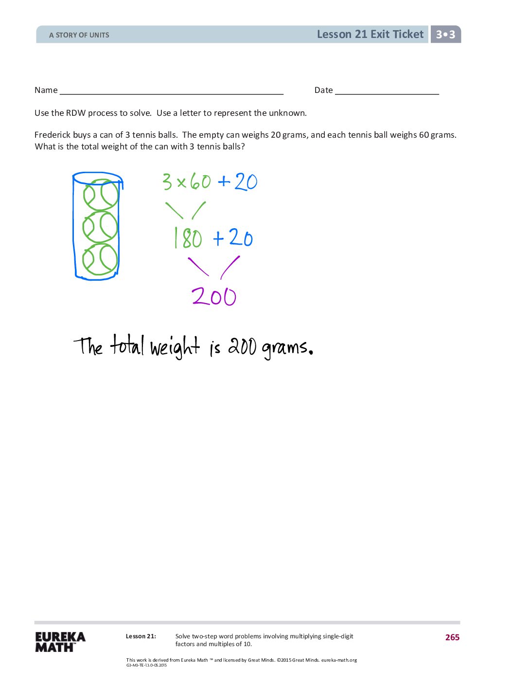 G3 M3 Exitticket Lesson21