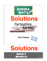 G3 M4 Exit Tickets Solutıons