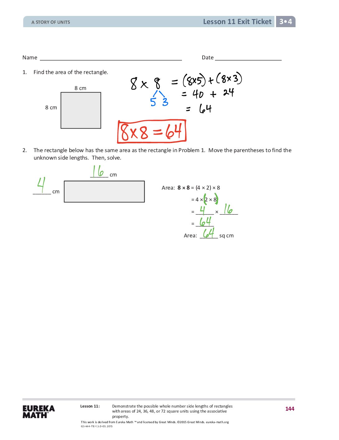 G3 M4 Exitticket Lesson11