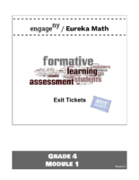 G4 M1 Exit Tickets