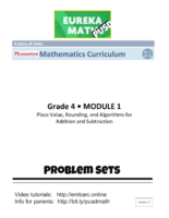 G4 M1 Student Problem Sets