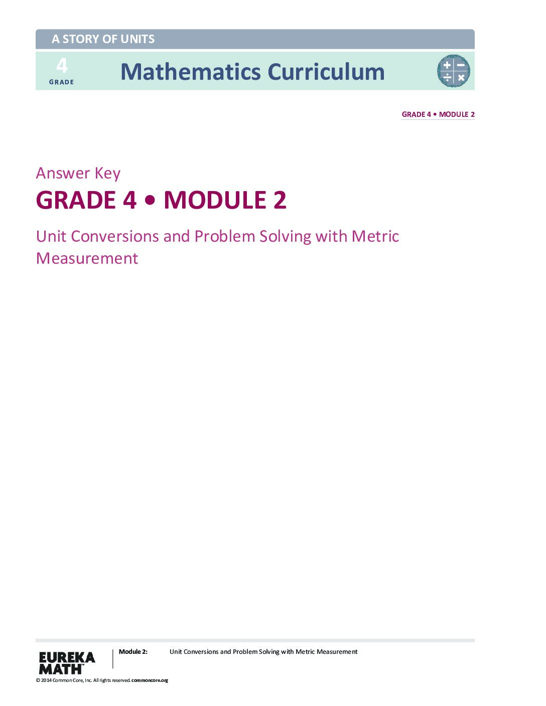 G4 M2 Answer Key