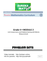 G4 M2 Student Problem Sets