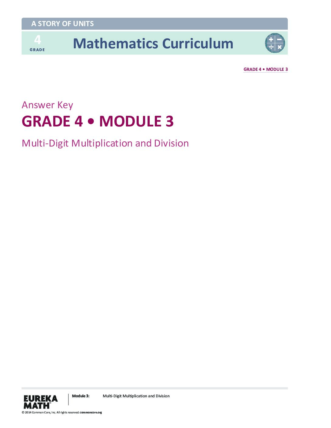 G4 M3 Answer Key