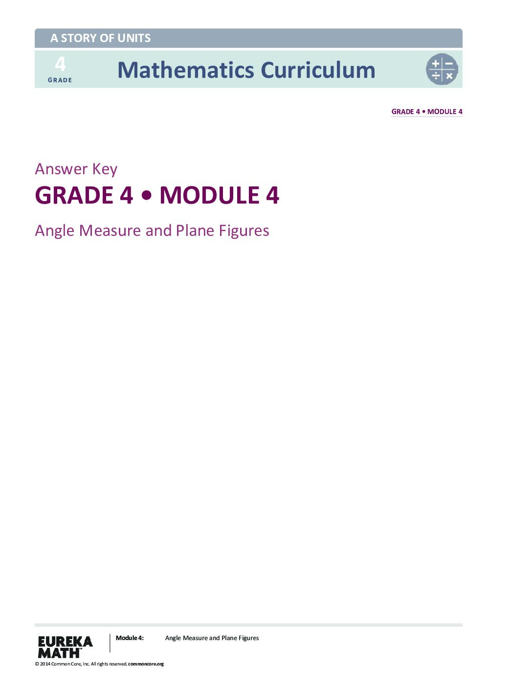 G4 M4 Answer Key