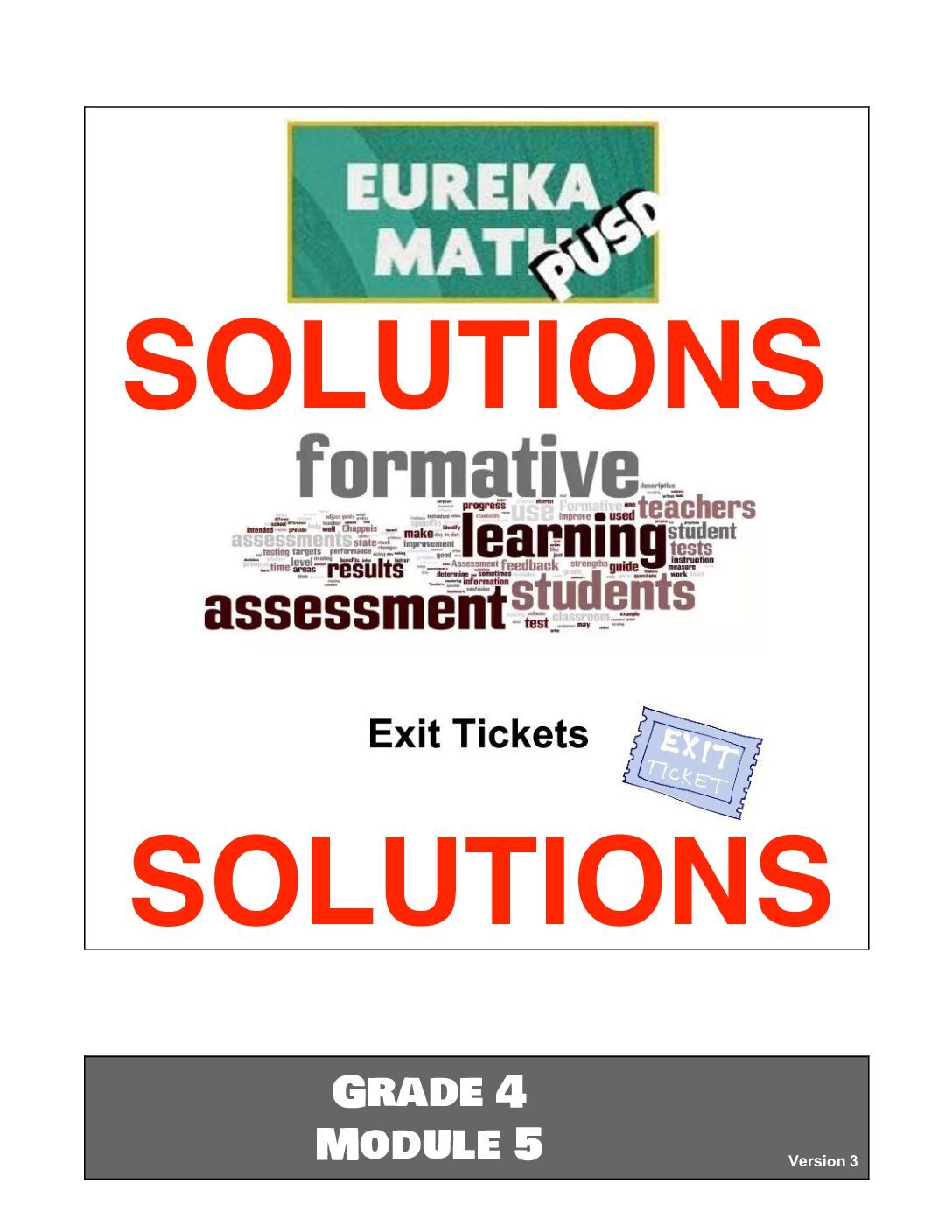 G4 M5 Exit Tickets Solutıons