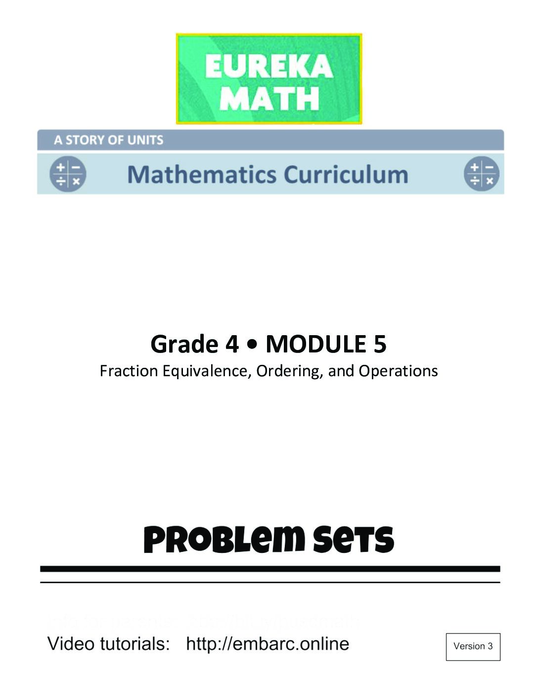 G4 M5 Student Problem Sets