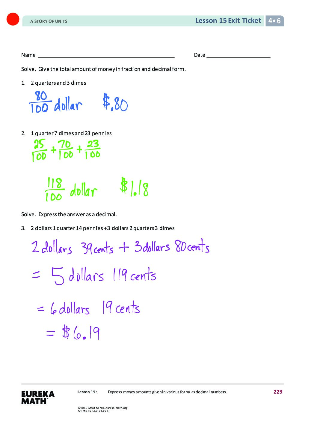 G4 M6 Exitticket Lesson15