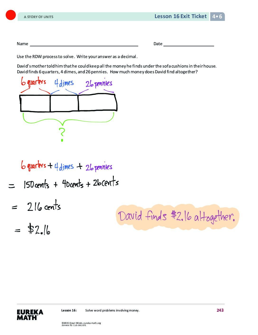 G4 M6 Exitticket Lesson16