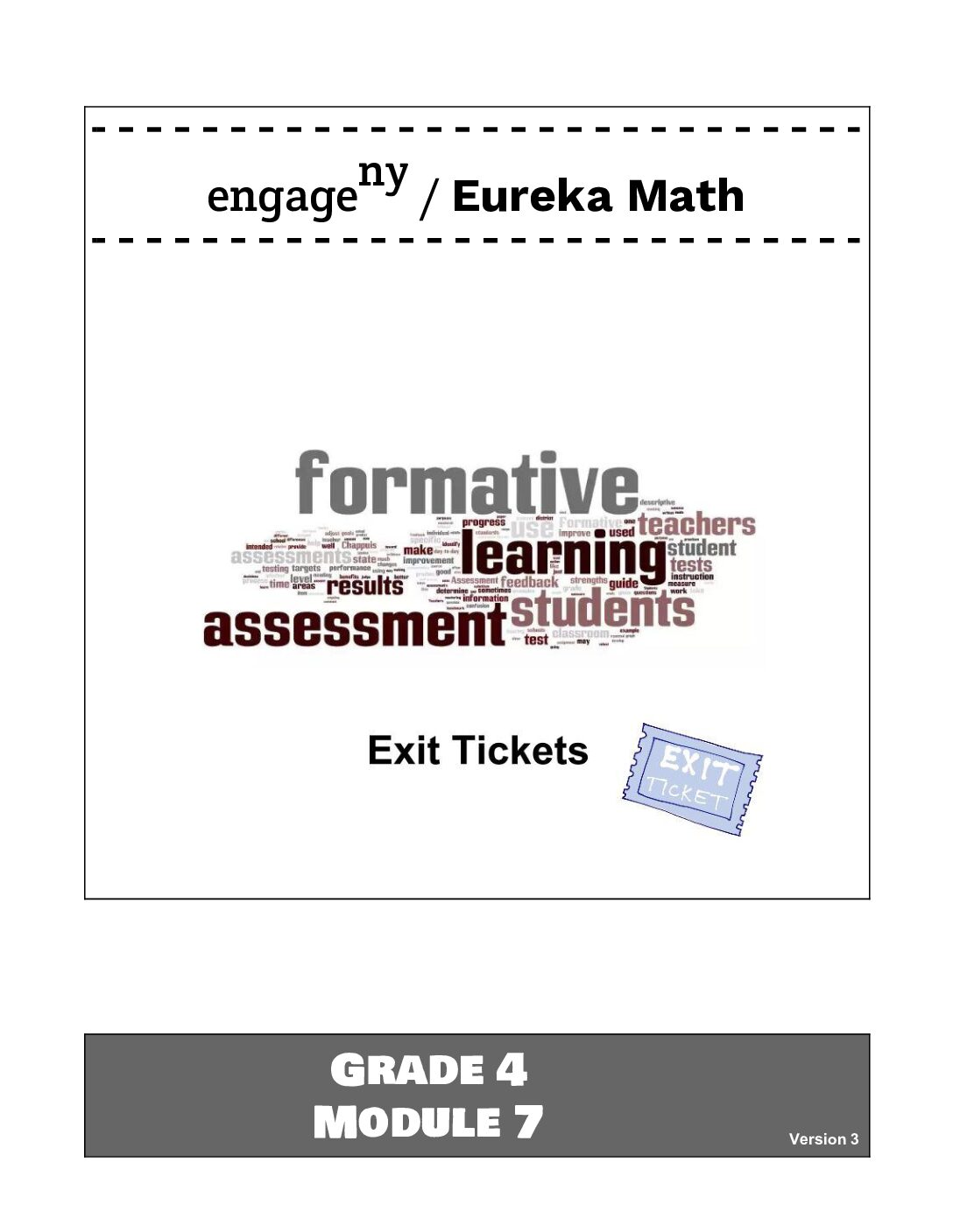 G4 M7 Exit Tickets