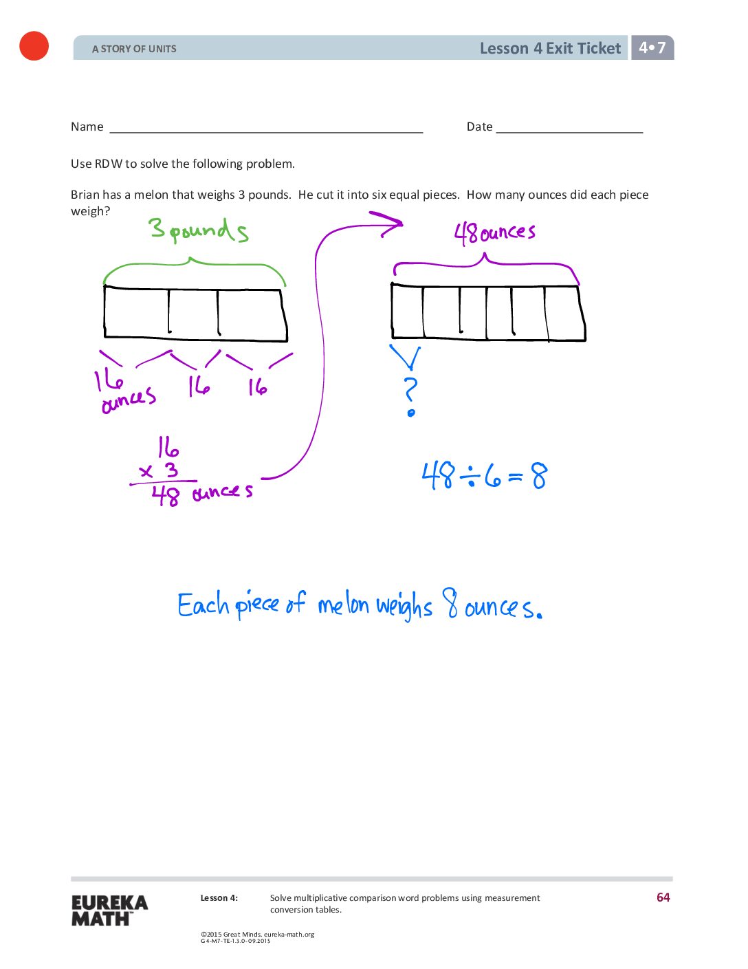 G4 M7 Exitticket Lesson 04