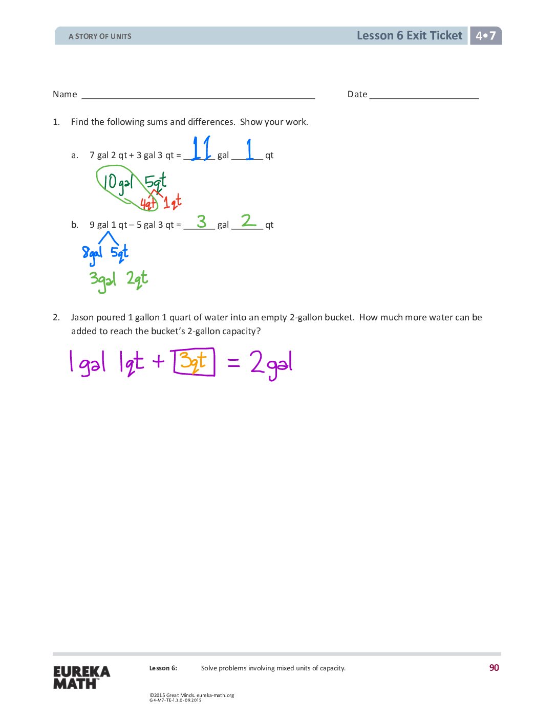 G4 M7 Exitticket Lesson 06