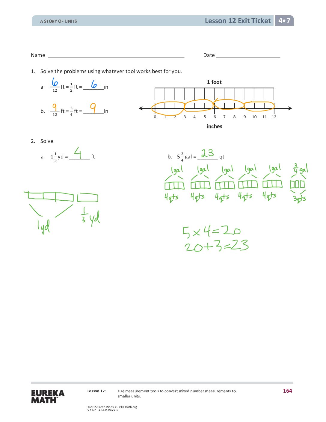 G4 M7 Exitticket Lesson 12