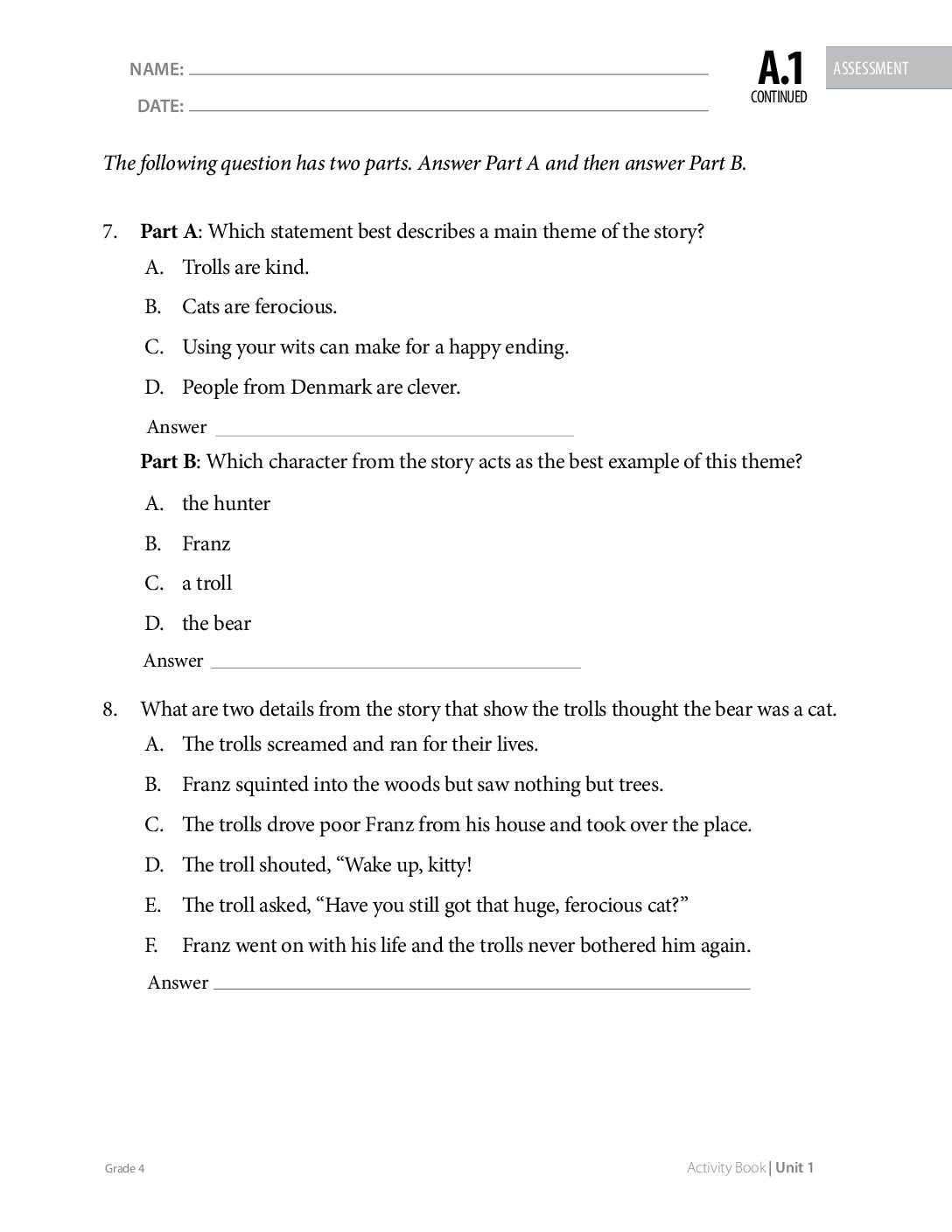 G4 U1 Ab Amt A.1 Page181