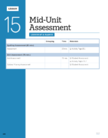 G4 U2 Mid Unit Assessment Directions And Student Pages