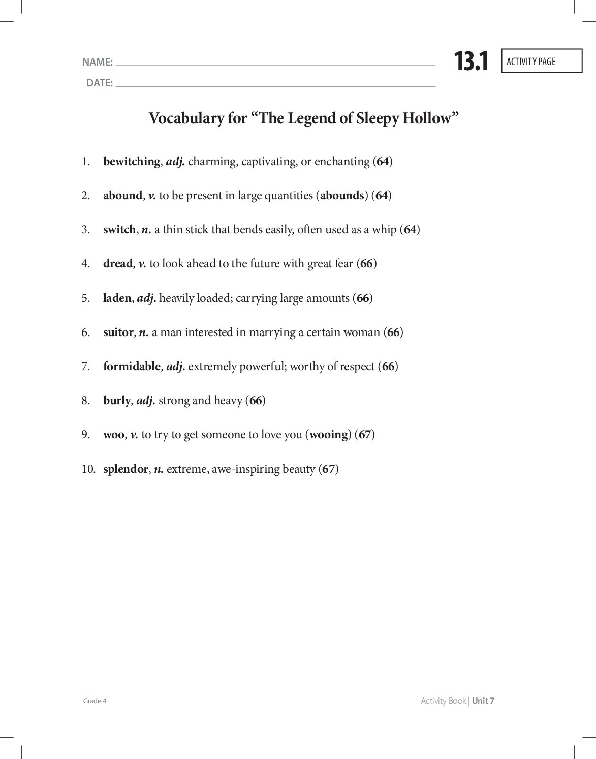 G4 U7 Ab Ap 13.1 Page119