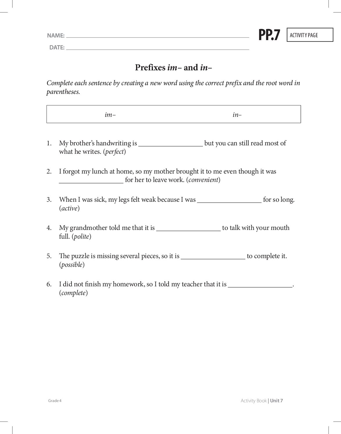 G4 U7 Ab Ap Pp.7 Page187 190
