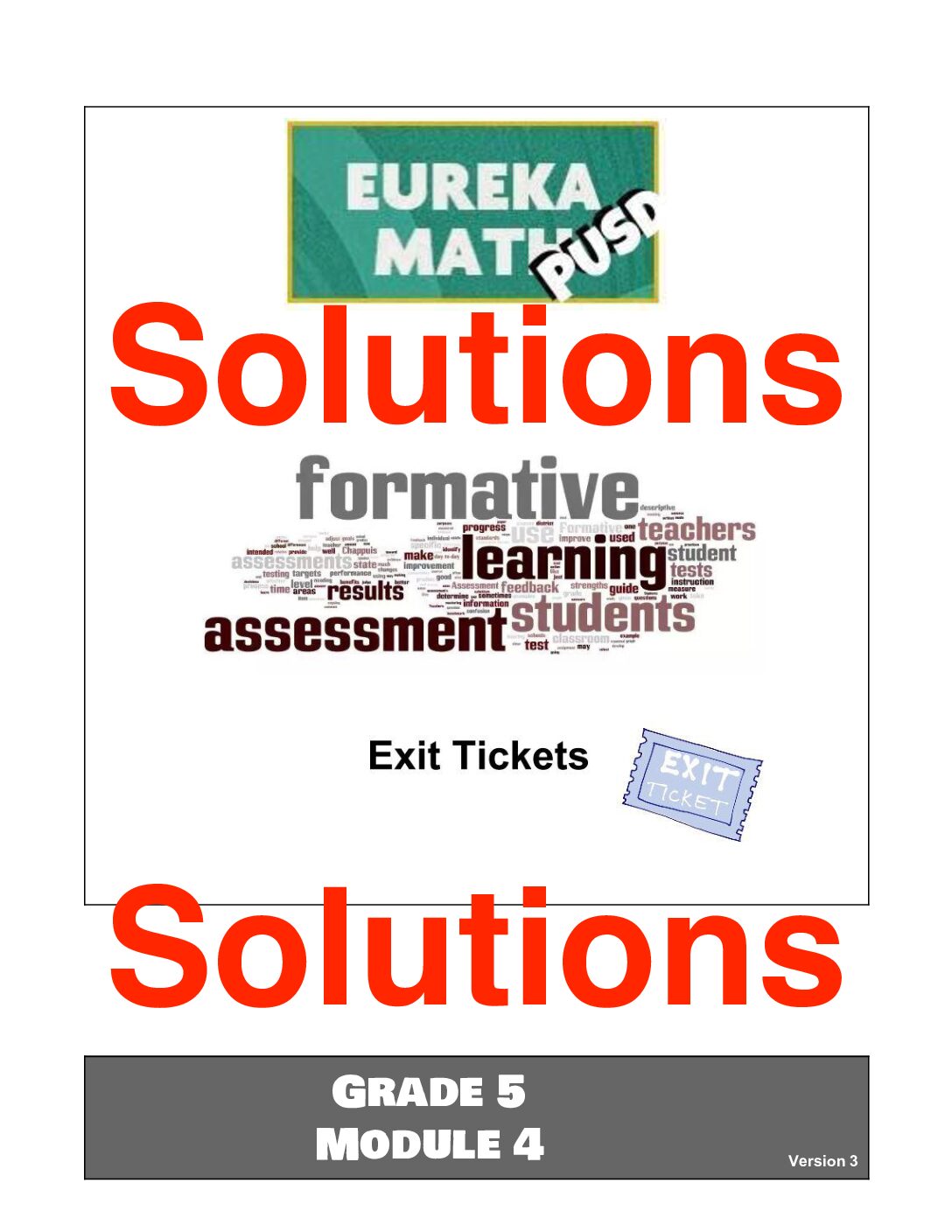 G5 M4 Exit Tickets Solutıons