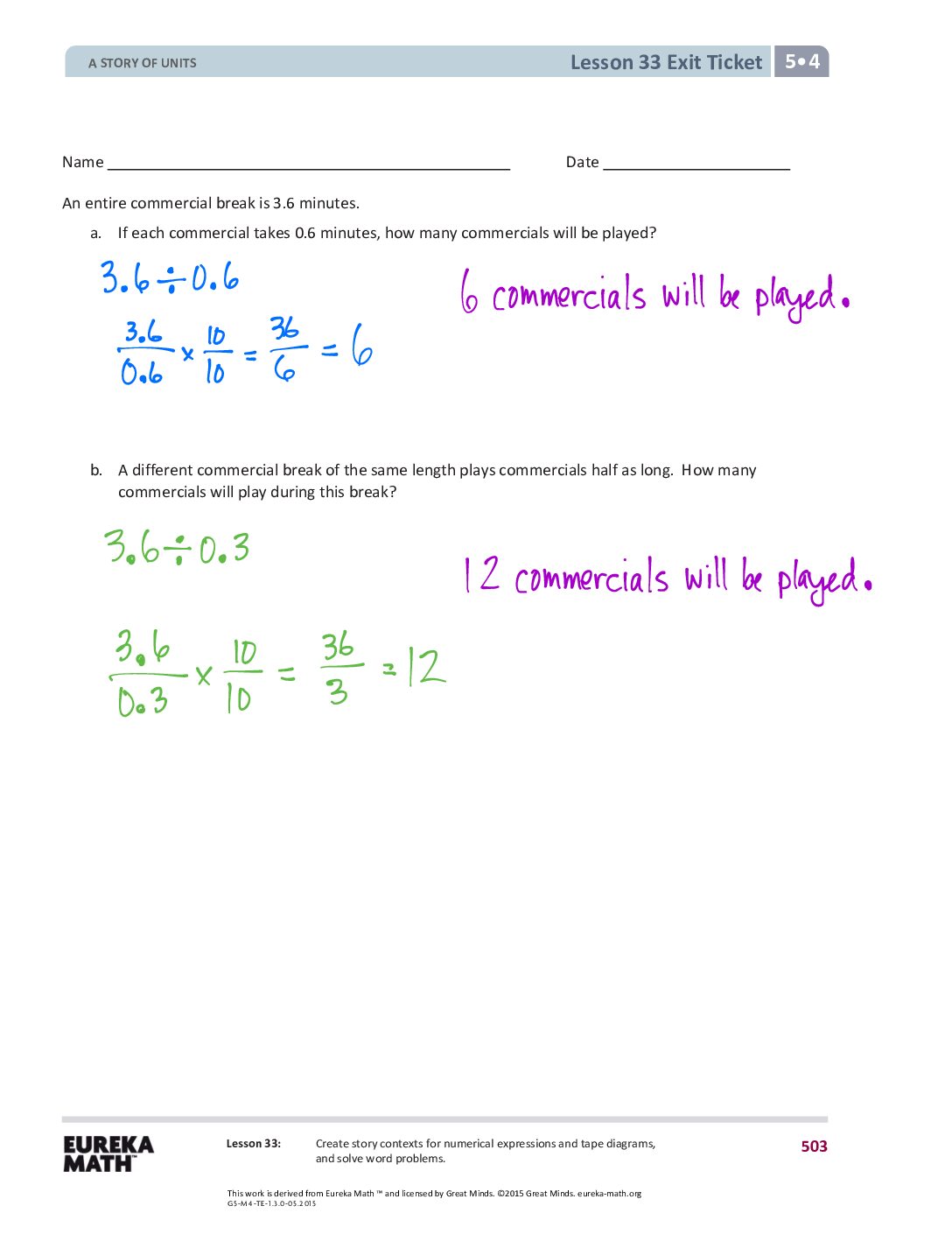G5 M4 Exitticket Lesson33