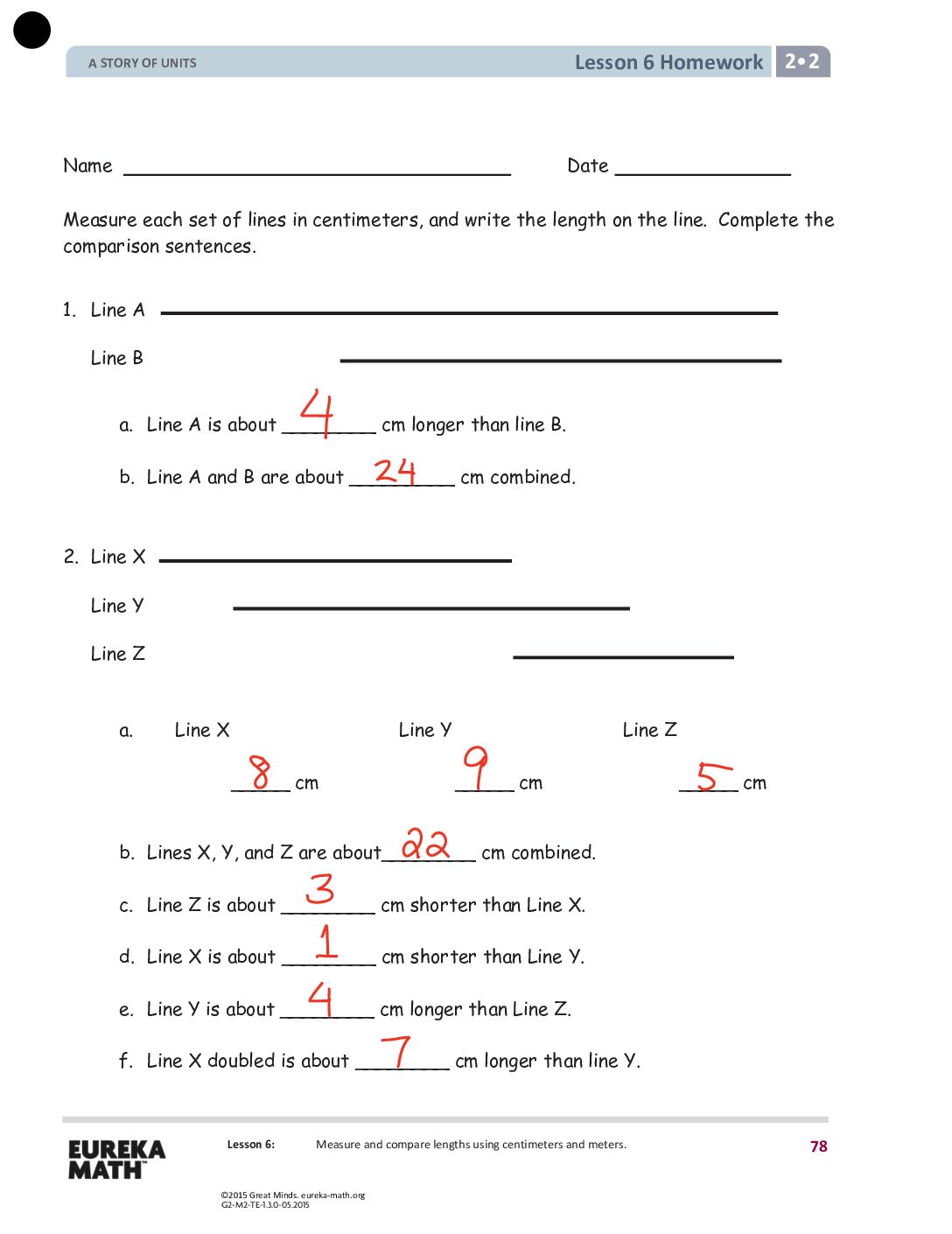 Gr2 M2 Homework Solutıons Lesson 6