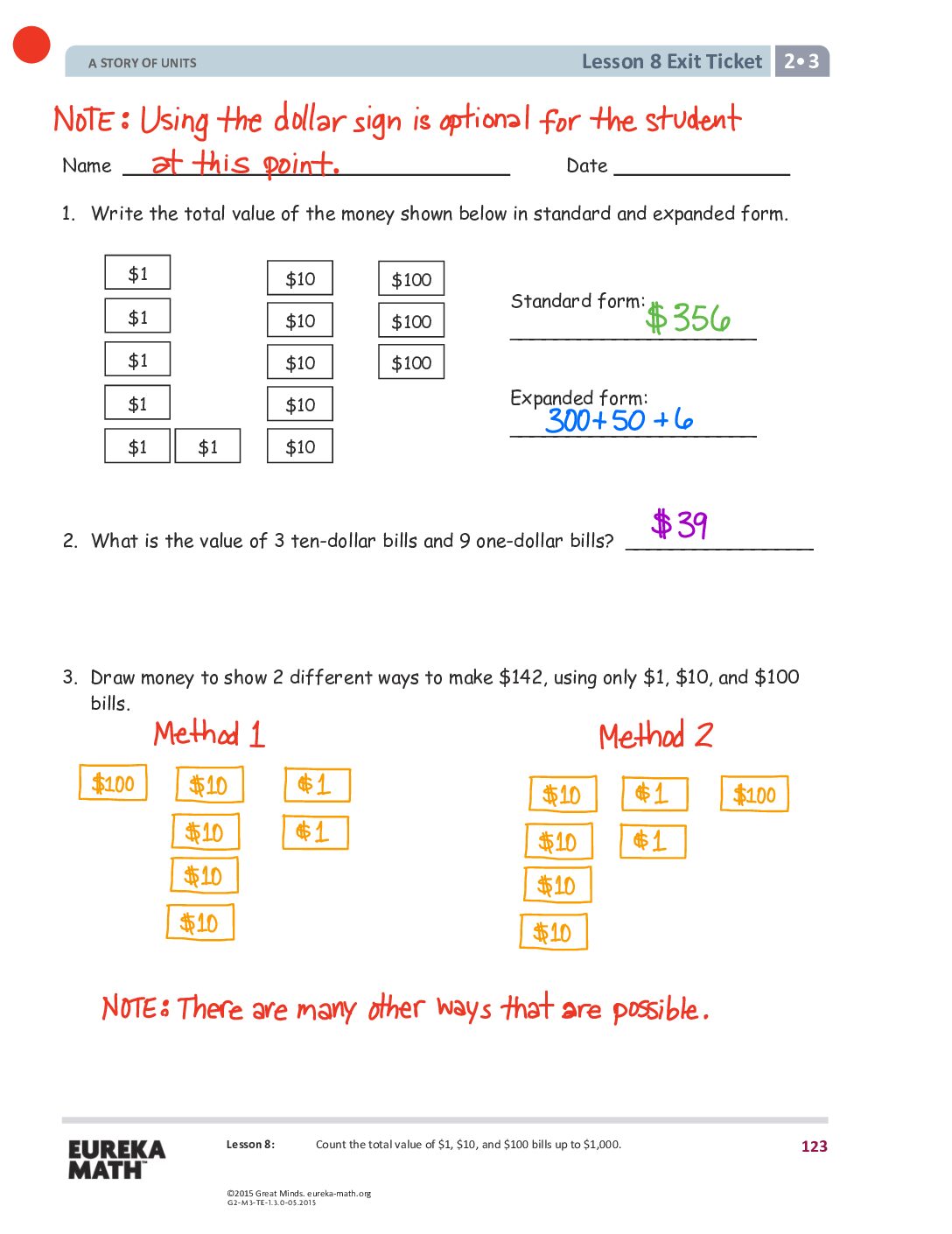 Gr2 M3 Exitticket Lesson 08
