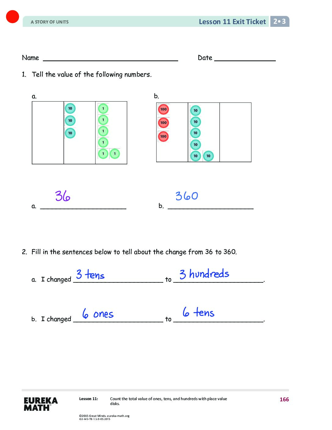 Gr2 M3 Exitticket Lesson 11