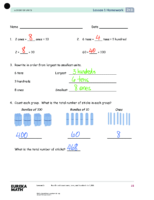 Gr2 M3 Homework Solutıons Lesson 1