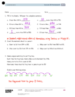 Gr2 M3 Homework Solutıons Lesson 20