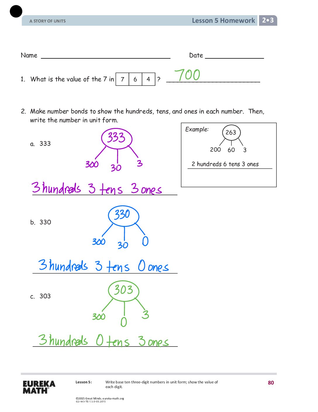 Gr2 M3 Homework Solutıons Lesson 5