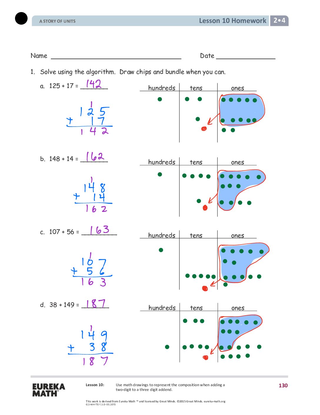 Gr2 M4 Homework Solutıons Lesson 10