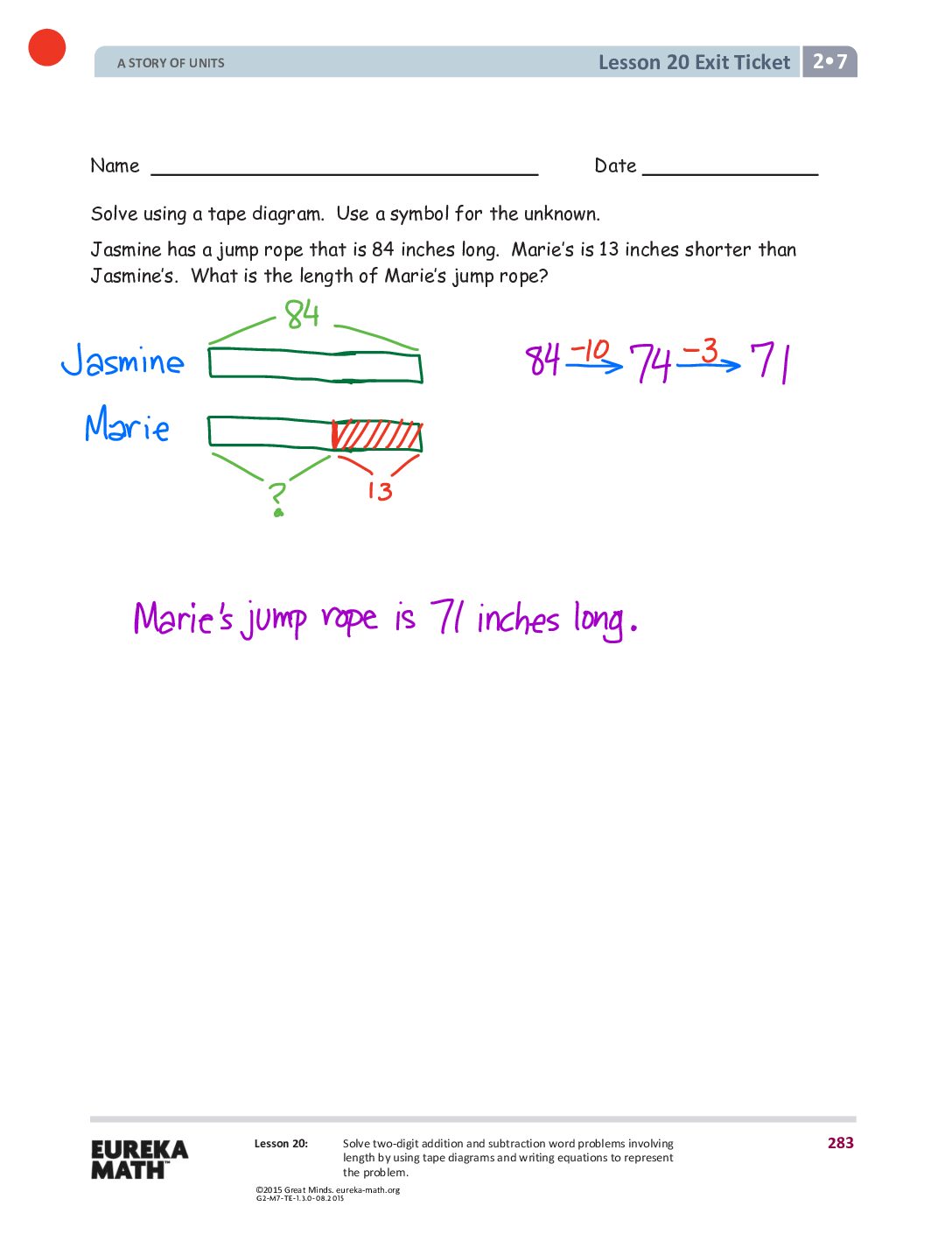 Gr2 M7 Exitticket Lesson 20