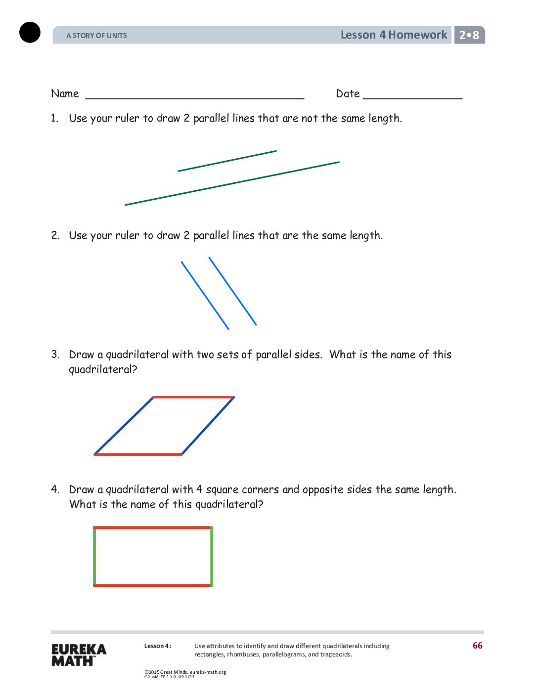 Gr2 M8 Homework Solutıons Lesson 4