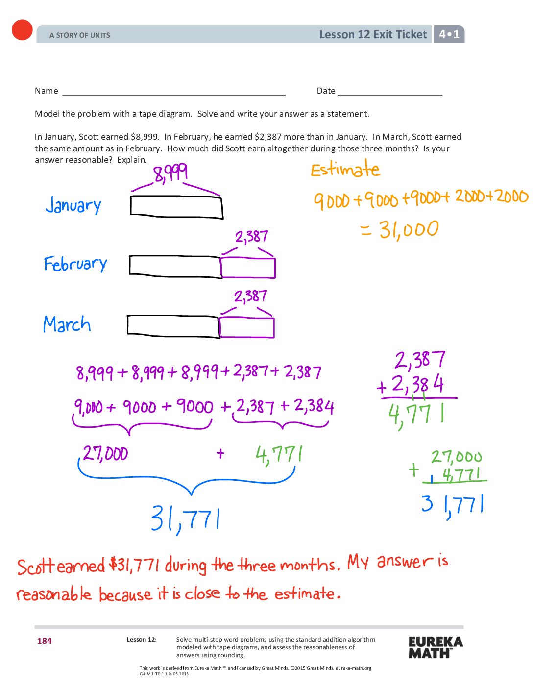 Gr4 M1 Exitticket Lesson 12