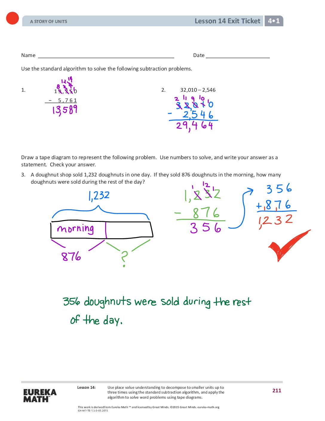 Gr4 M1 Exitticket Lesson 14