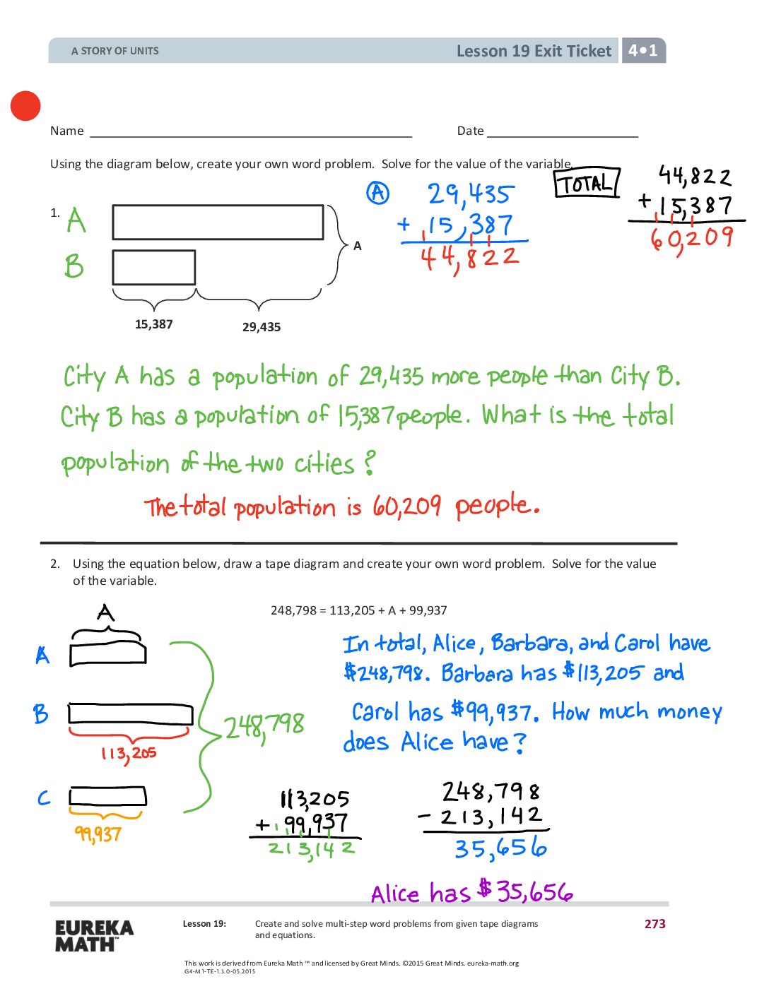 Gr4 M1 Exitticket Lesson 19