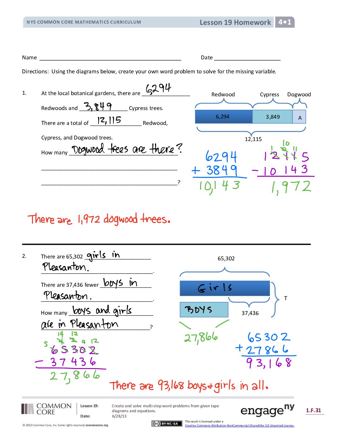 Gr4 Mod1 Lesson19 Corrected 10 05 17