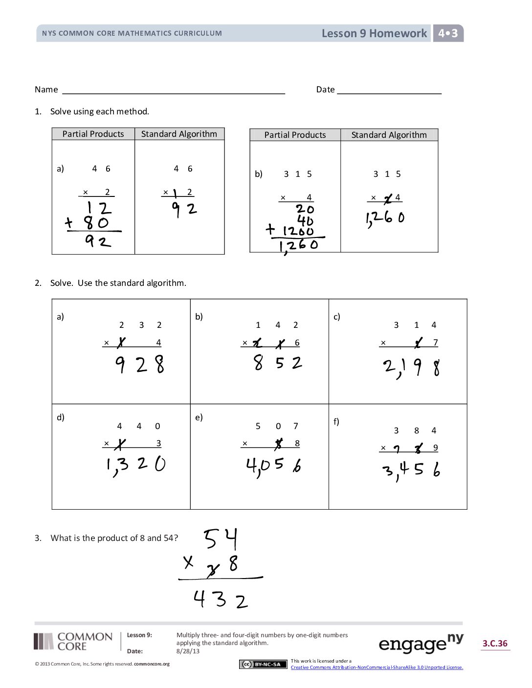 Gr4 Mod3 Lesson09