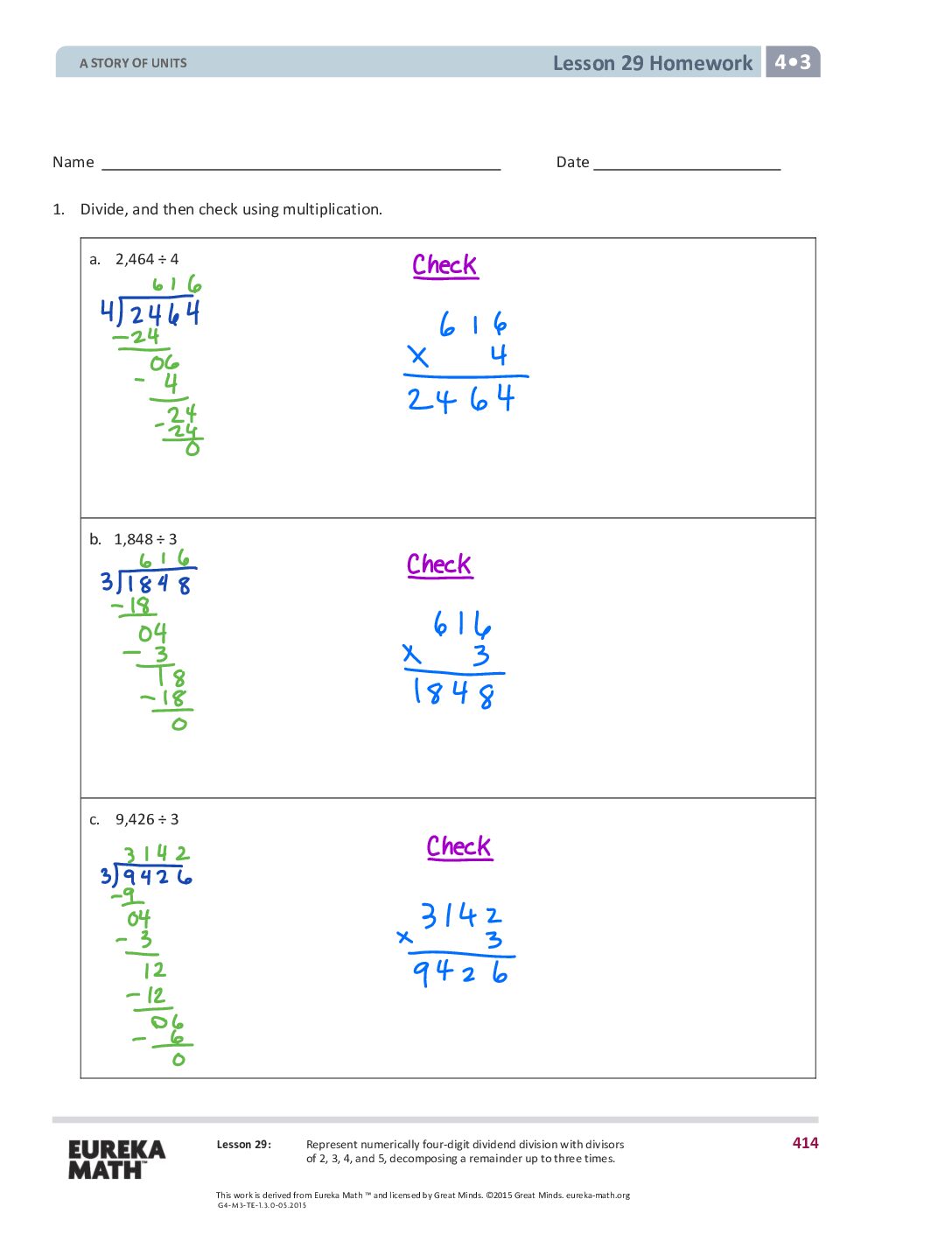Gr4 Mod3 Lesson29 Corrected 12 18 2017