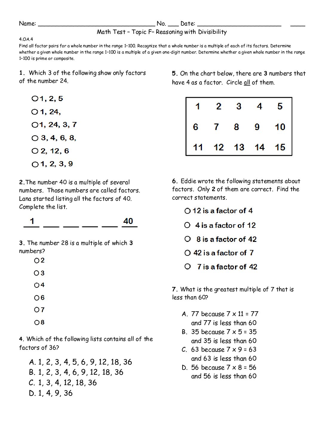 Gr4 Mod3 Topicftest