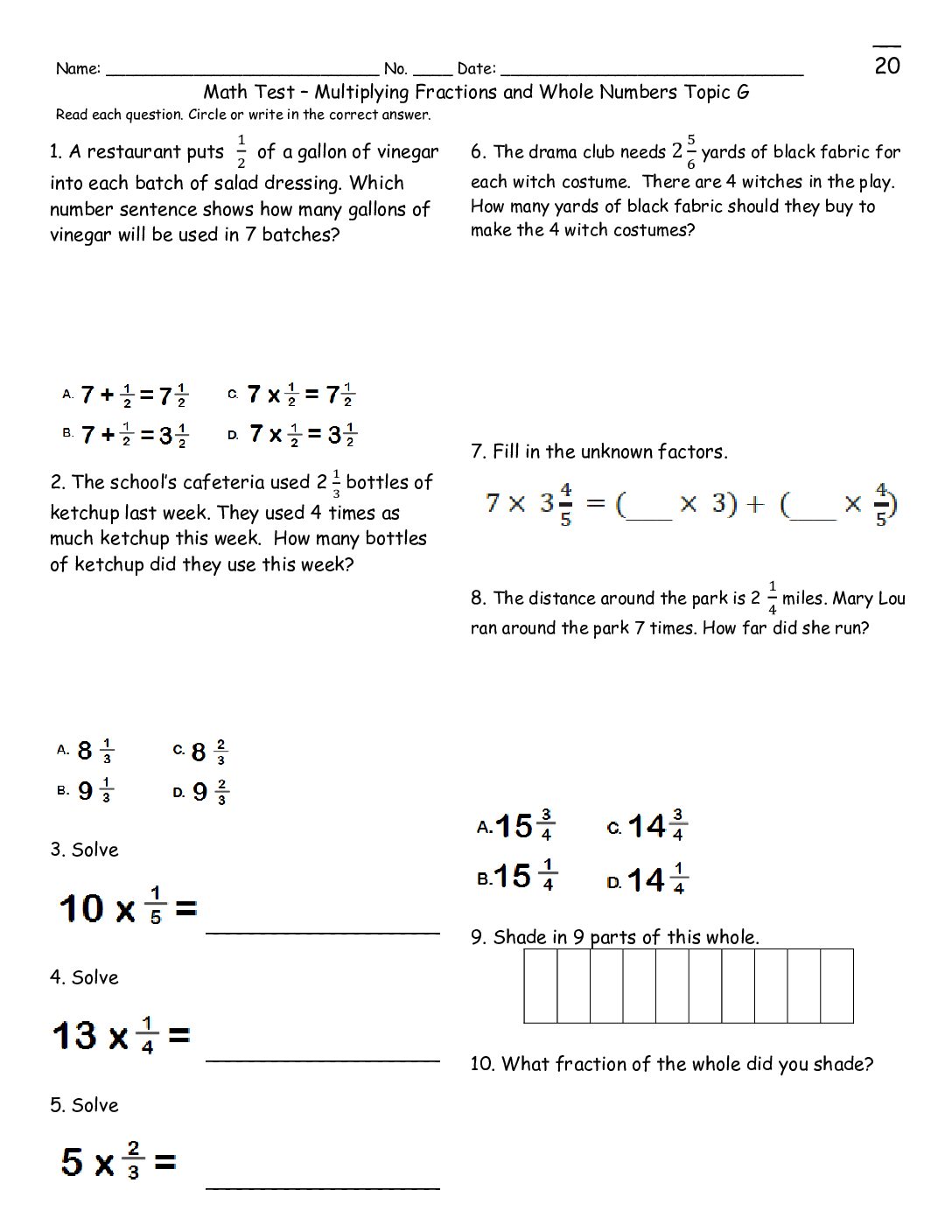Gr4 Mod5 Fractions Topicg