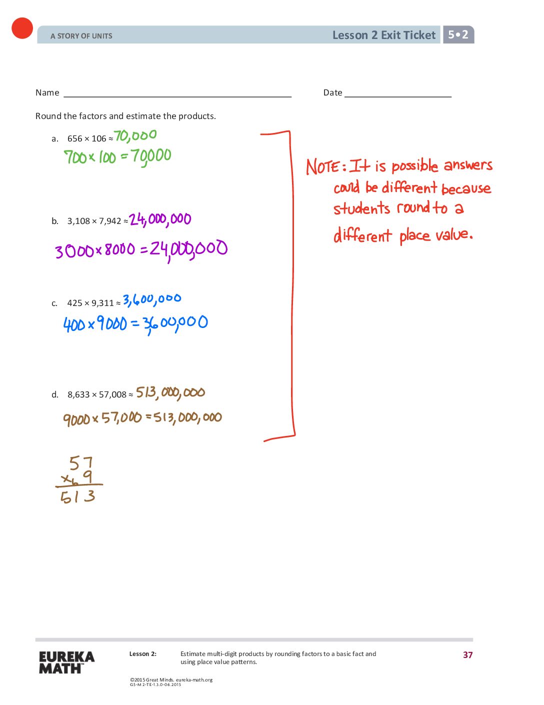 Gr5 M2 Exitticket Lesson 02